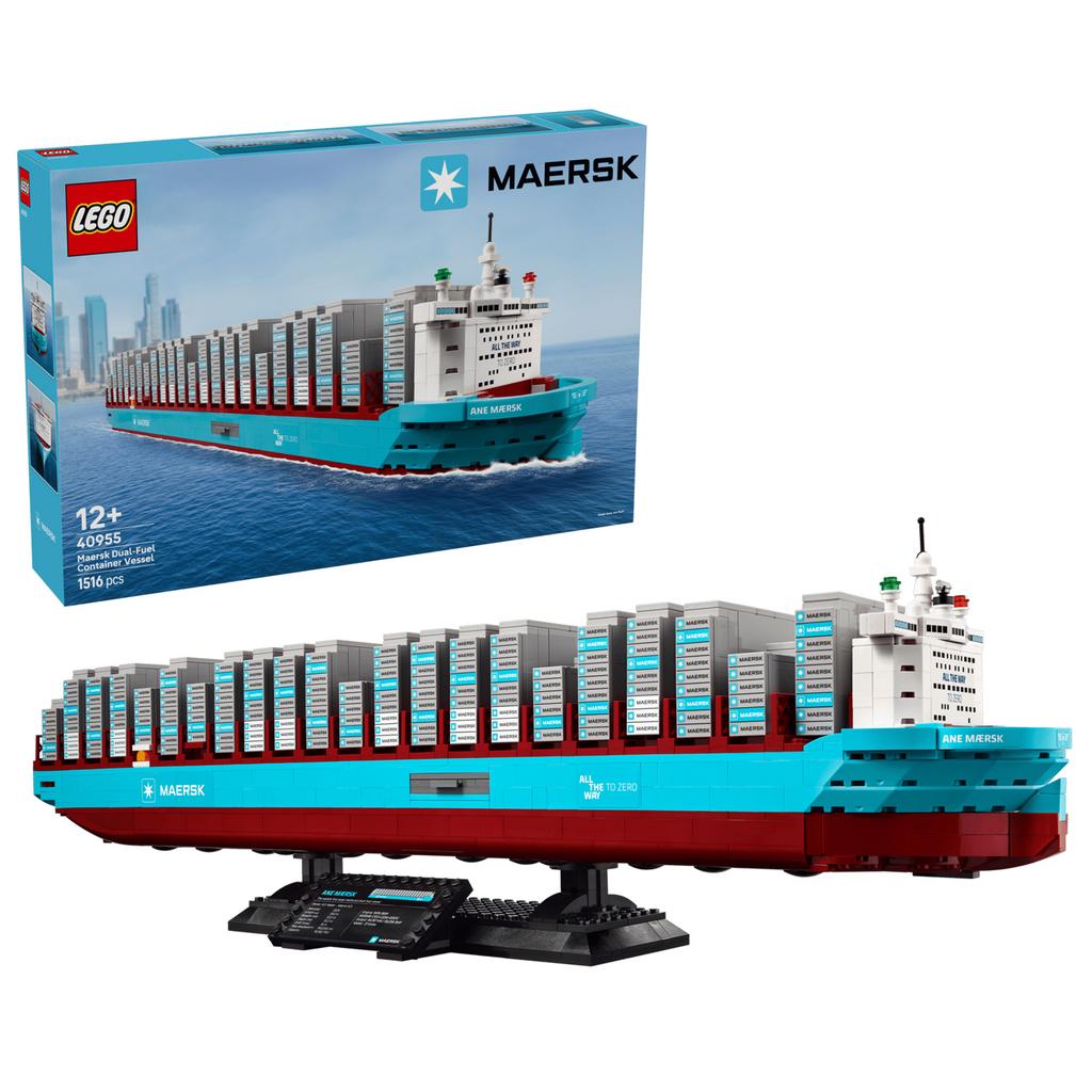 LEGO Maersk Dual-Fuel Containerschip 40955 Nieuw in doos, Kinderen en Baby's, Speelgoed | Duplo en Lego, Overige thema's, Lego