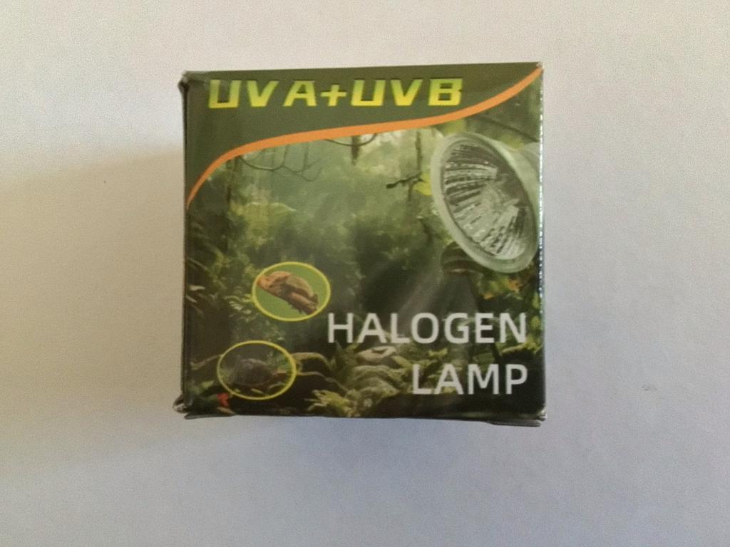 UVA + UVB  halogeen lamp 25 watt, Ophalen of Verzenden, Nieuw