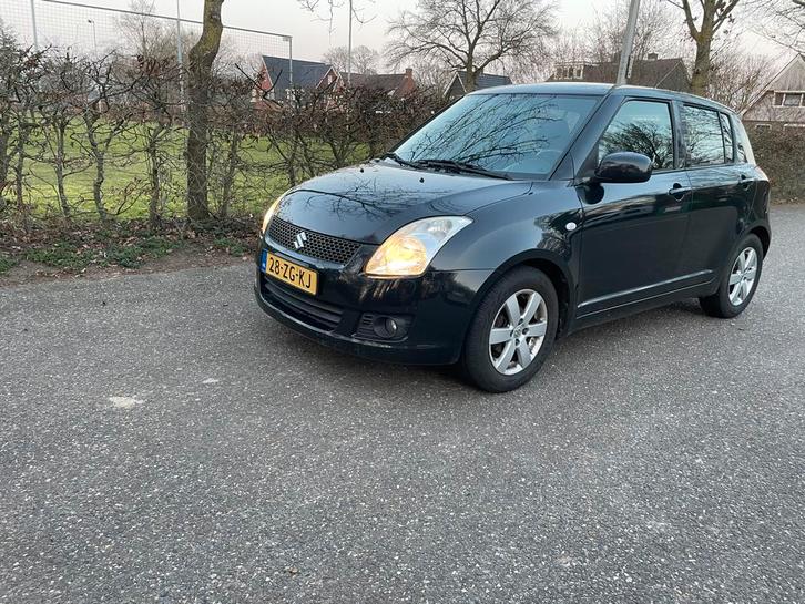 Suzuki Swift 1.3 5DRS 2008 Zwart, Auto's, Suzuki, Particulier, Swift, ABS, Airbags, Airconditioning, Alarm, Centrale vergrendeling