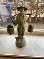 Chinees bronzen beeldje van een waterdrager, Ophalen