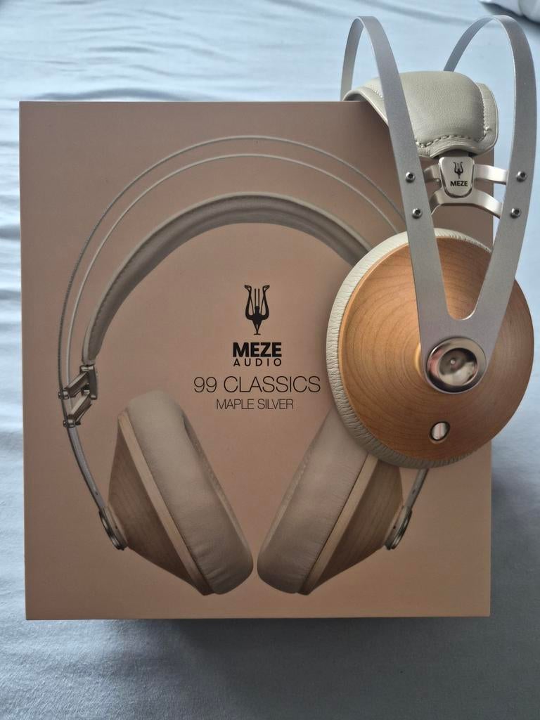 Meze 99 Classics Maple Silver Limited Edition Hoofdtelefoon, Audio, Tv en Foto, Koptelefoons, Ophalen of Verzenden, Zo goed als nieuw