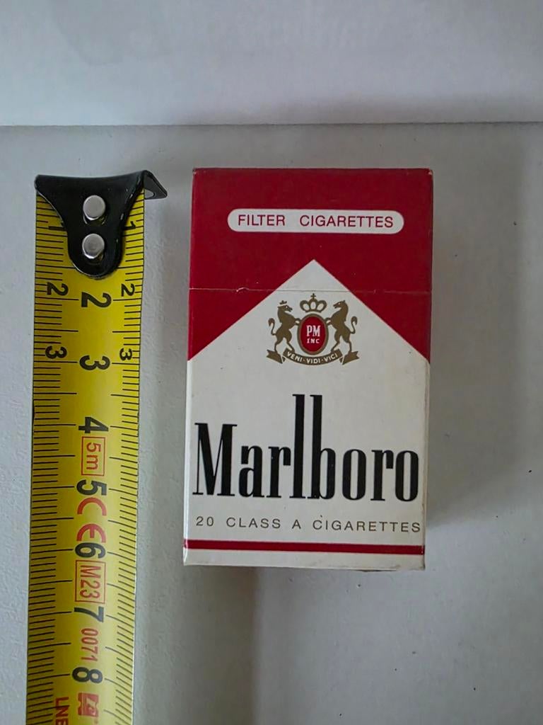 Marlboro luciferdoosje model sigarettenpakje, Ophalen of Verzenden, Nieuw, Luciferdoosjes of -merken