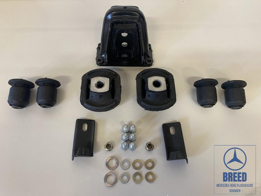 Subframerubberset achter voor Mercedes-Benz W123 C123 S123, -, Nieuw, Ophalen of Verzenden, -