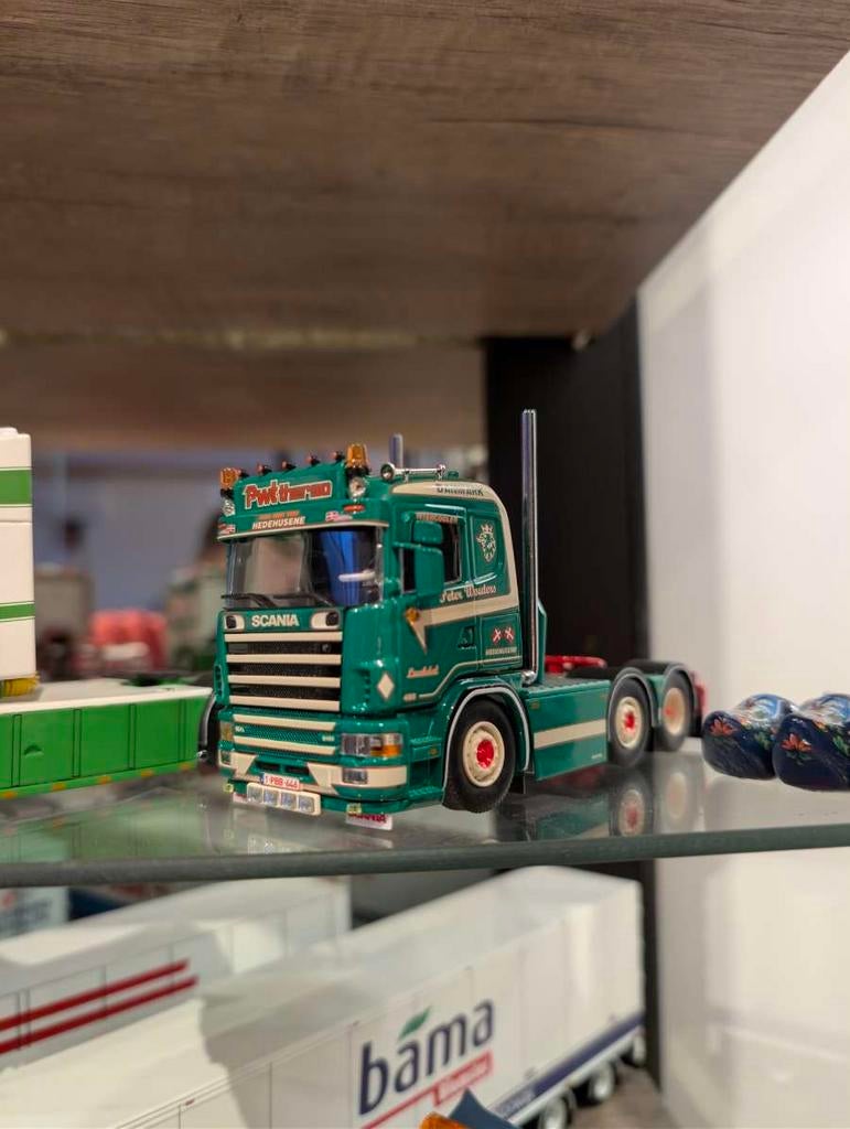 Scania PWT Tekno, Hobby en Vrije tijd, Modelauto's | 1:50, Ophalen of Verzenden, Zo goed als nieuw, Bus of Vrachtwagen, Tekno
