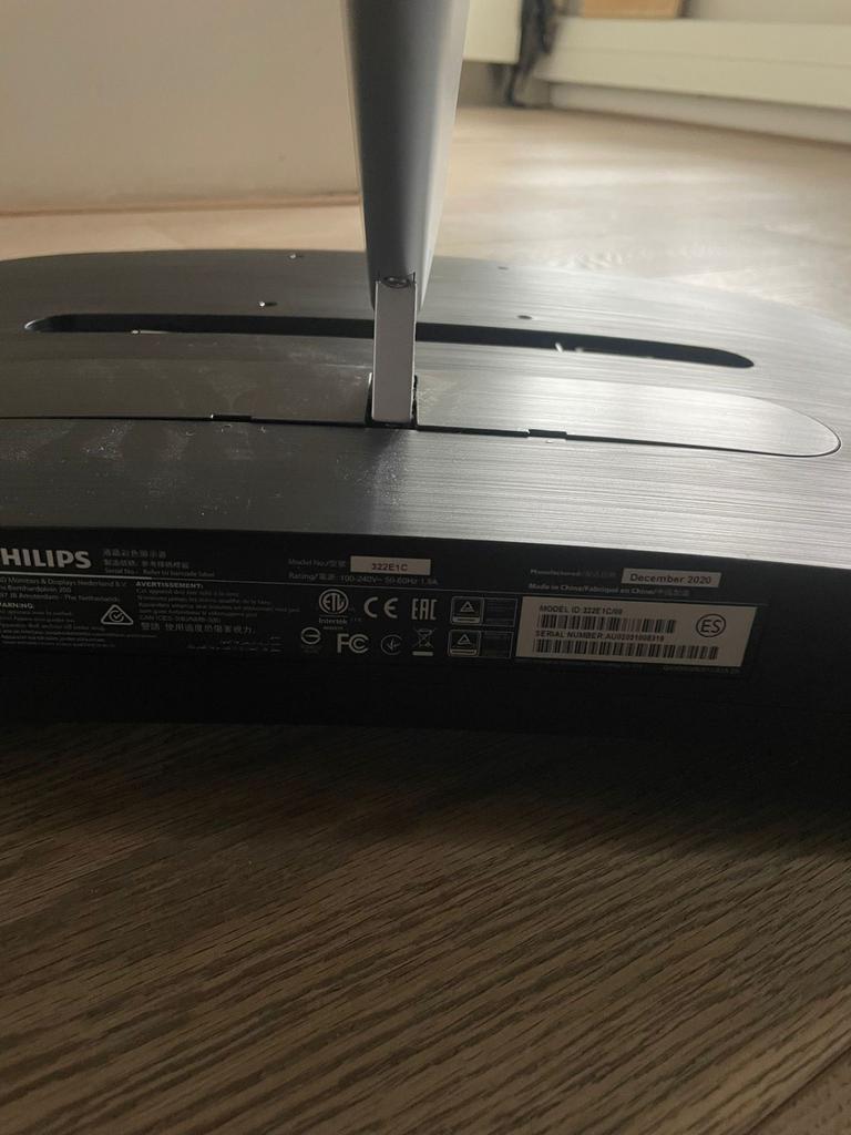 Philips 322E1C Full HD Curved Monitor 32 inch, Computers en Software, Monitoren, Ophalen, Gebruikt, Full HD, Curved