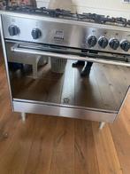 La Germania Bertazzoni fornuis 90 cm, PROPAAN, Ophalen, Gebruikt, 60 cm of meer, Gas
