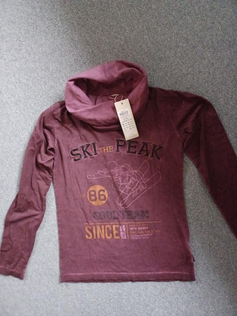 Jongens shirt met colletje,  NIEUW mt 146/ 152, Nieuw, Ophalen of Verzenden, Shirt of Longsleeve, Jongen