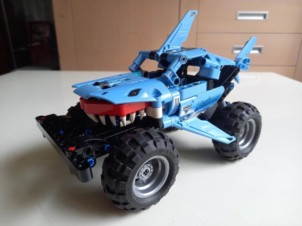 Lego Technic 42134 Monster Jam Megalodon, Kinderen en Baby's, Speelgoed | Duplo en Lego, Gebruikt, Lego, Ophalen of Verzenden