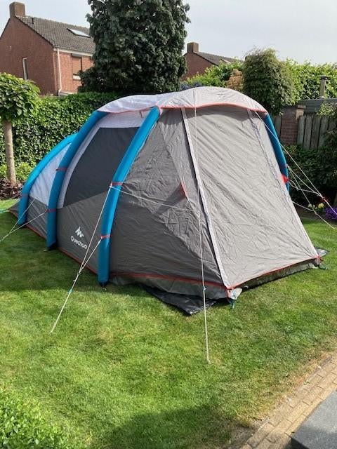 te koop zgan opblaasbare tent, Caravans en Kamperen, Tenten, Ophalen, Zo goed als nieuw, Tot en met 4