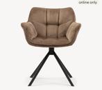 Gezocht: 3 Riviera Maison eetkamerstoelen, Ophalen, Gebruikt, Stof, Drie