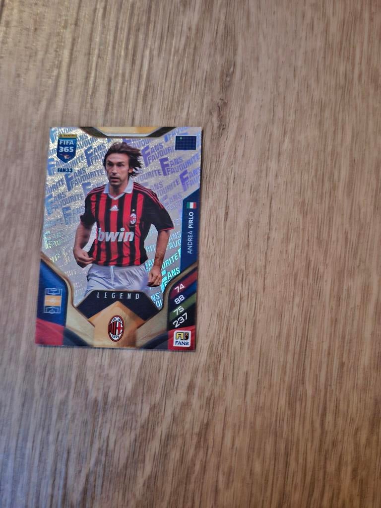 FIFA 365 Adrenalyn XL kaart Andrea Pirlo, Ophalen of Verzenden