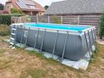 zwembad , intex , opzetzwembad, Tuin en Terras, Zwembaden, Gebruikt, 200 tot 300 cm, Rechthoekig, Ophalen