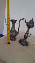 Set van 2 tinnen, Antiek en Kunst, Ophalen of Verzenden