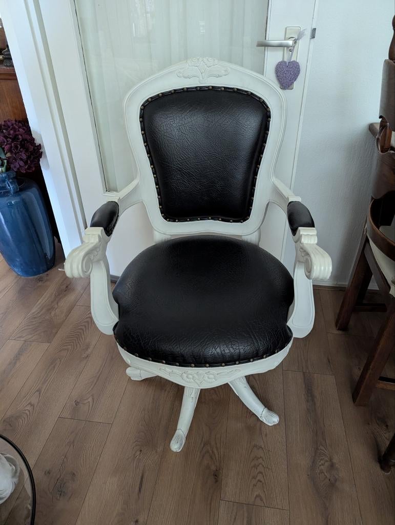 Bureau stoel draaibare, Ophalen of Verzenden, Gebruikt, Zwart