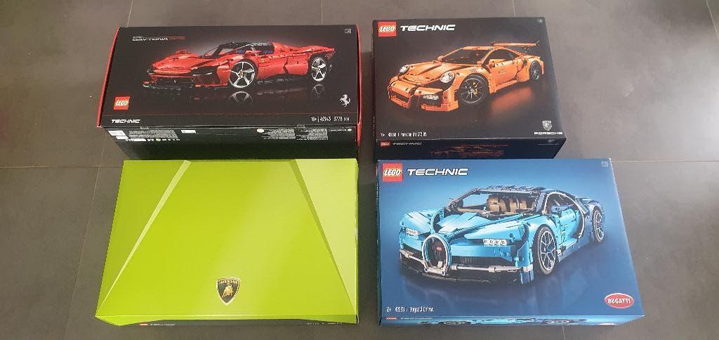 Set Lego Technic superauto's met porsche 42056, sealed, Kinderen en Baby's, Speelgoed | Duplo en Lego, Nieuw, Lego, Complete set