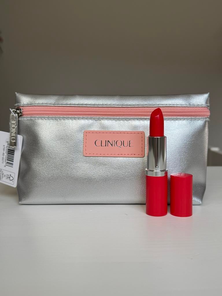 Clinique - Lipstick + Bag, Lippen, Verzenden, Nieuw, Make-up