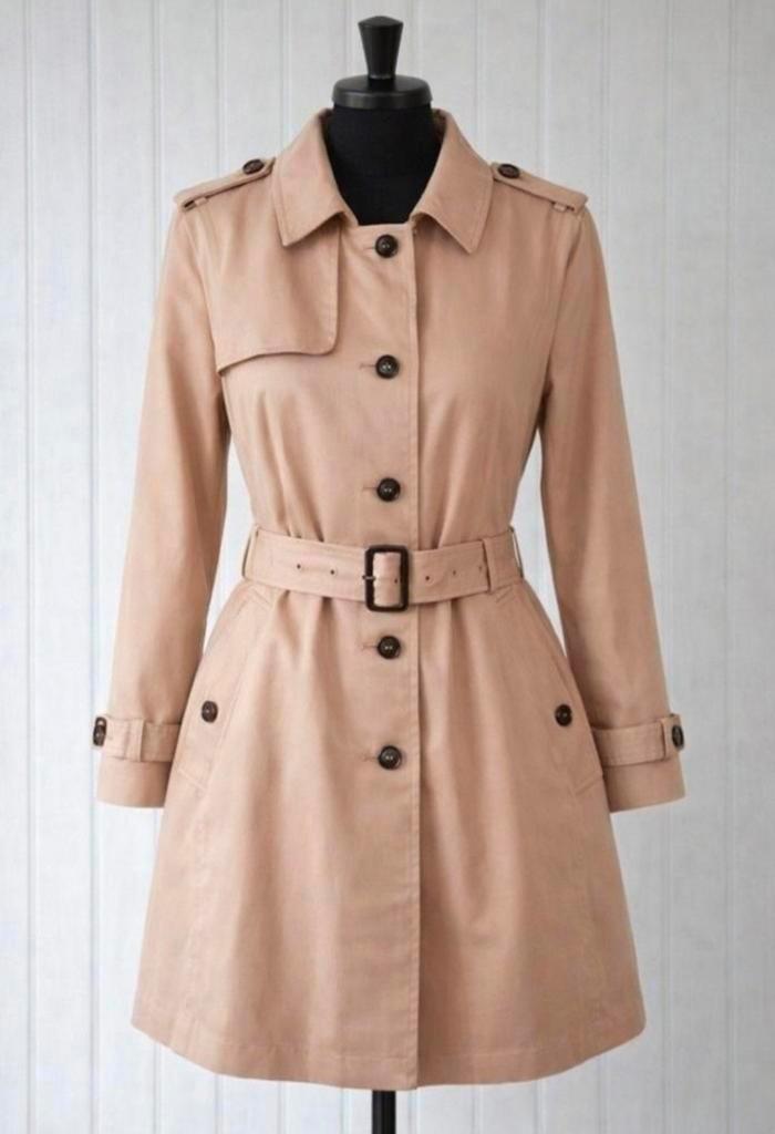 Trenchcoat Tom Tailor ( nieuw), Kleding | Dames, Jassen | Zomer, Nieuw, Maat 42/44 (L), Bruin, Verzenden