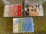 3 doosjes gekleurde Gemstones / decoratie steentjes, Ophalen of Verzenden, Zo goed als nieuw, Materiaal