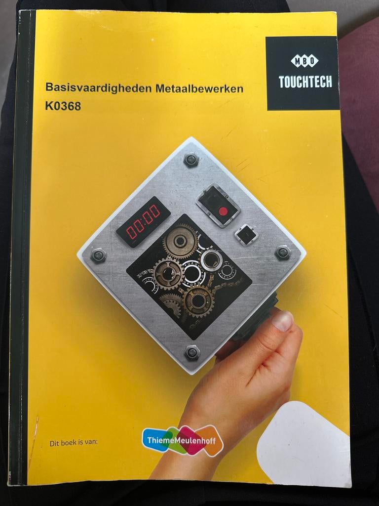 Basisvaardigheden Metaalbewerken - Touchtech K0368, Ophalen of Verzenden, Gelezen, Metaaltechniek