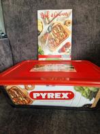 Set van 4 Pyrex glazen schalen met deksels, Ophalen of Verzenden, Rond, Glas