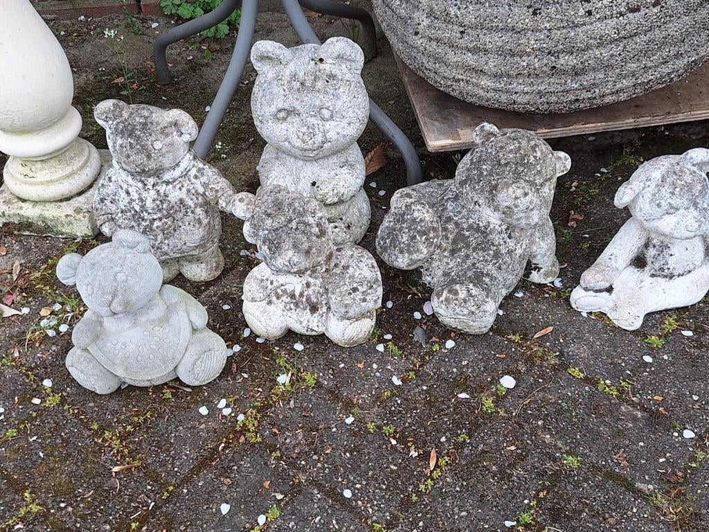 Te koop partij beren beelden, Tuin en Terras, Ophalen of Verzenden