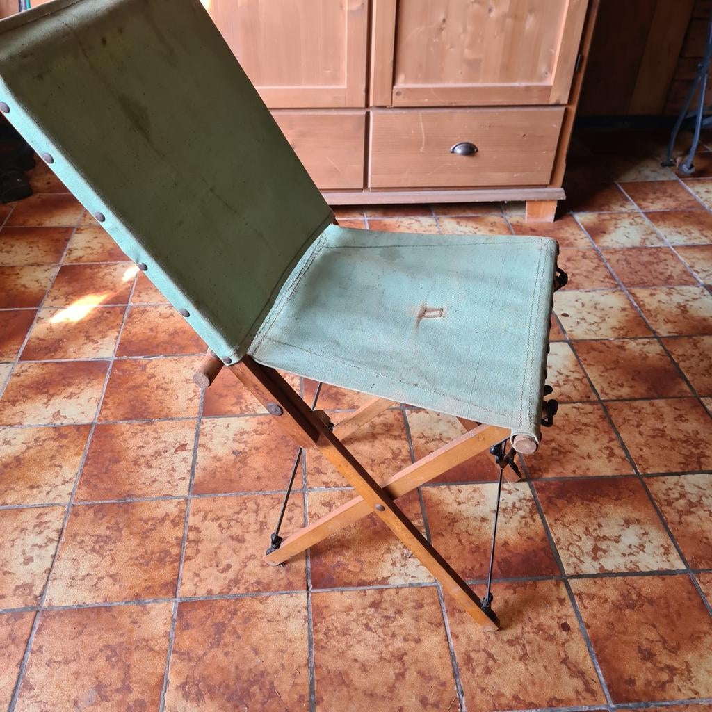 Veldstoel WW2, Verzamelen, Militaria | Tweede Wereldoorlog, Ophalen, Landmacht, Engeland, Overige typen
