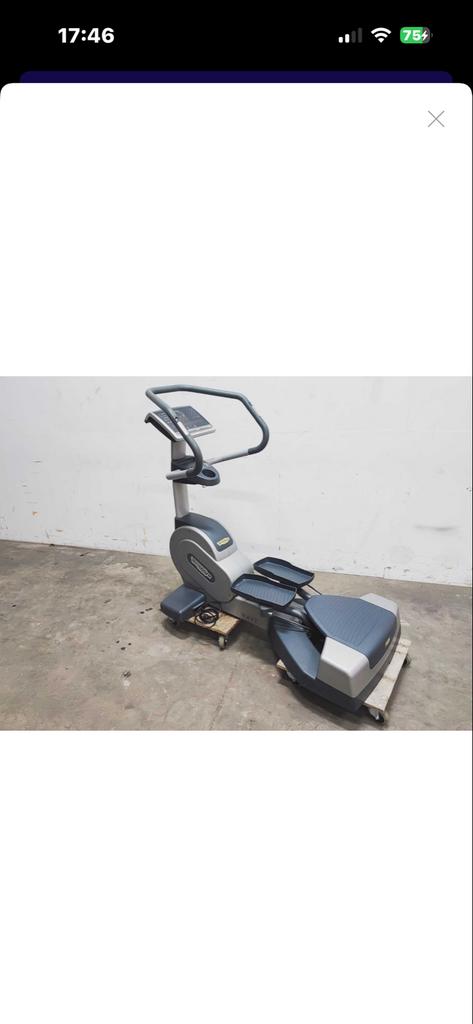 Technogym Wave Crosstrainer - Professionele Fitnessapparatuu, Ophalen, Gebruikt, Crosstrainer, Metaal