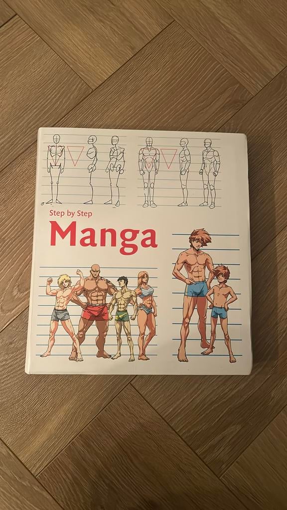 Book: Manga step by step, Boeken, Hobby en Vrije tijd, Nieuw, Ophalen of Verzenden, Tekenen en Schilderen, Geschikt voor kinderen