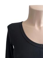 Marc Cain shirt lange mouw M, Zwart, Ophalen of Verzenden, Zo goed als nieuw, Lange mouw