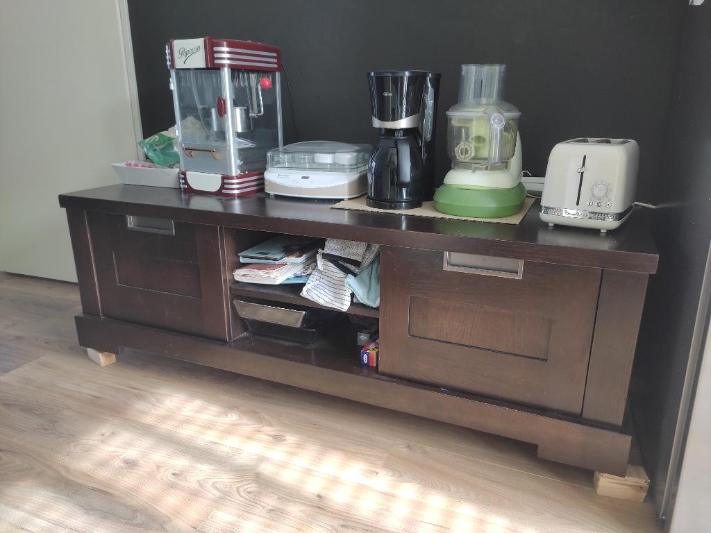 kast massive hout, Antiek en Kunst, Antiek | Meubels | Kasten, Ophalen