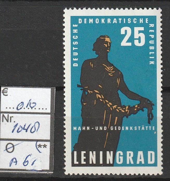 DDR Monument Leningrad Michel 1048 Nr.A61p, Verzenden, DDR, Postfris