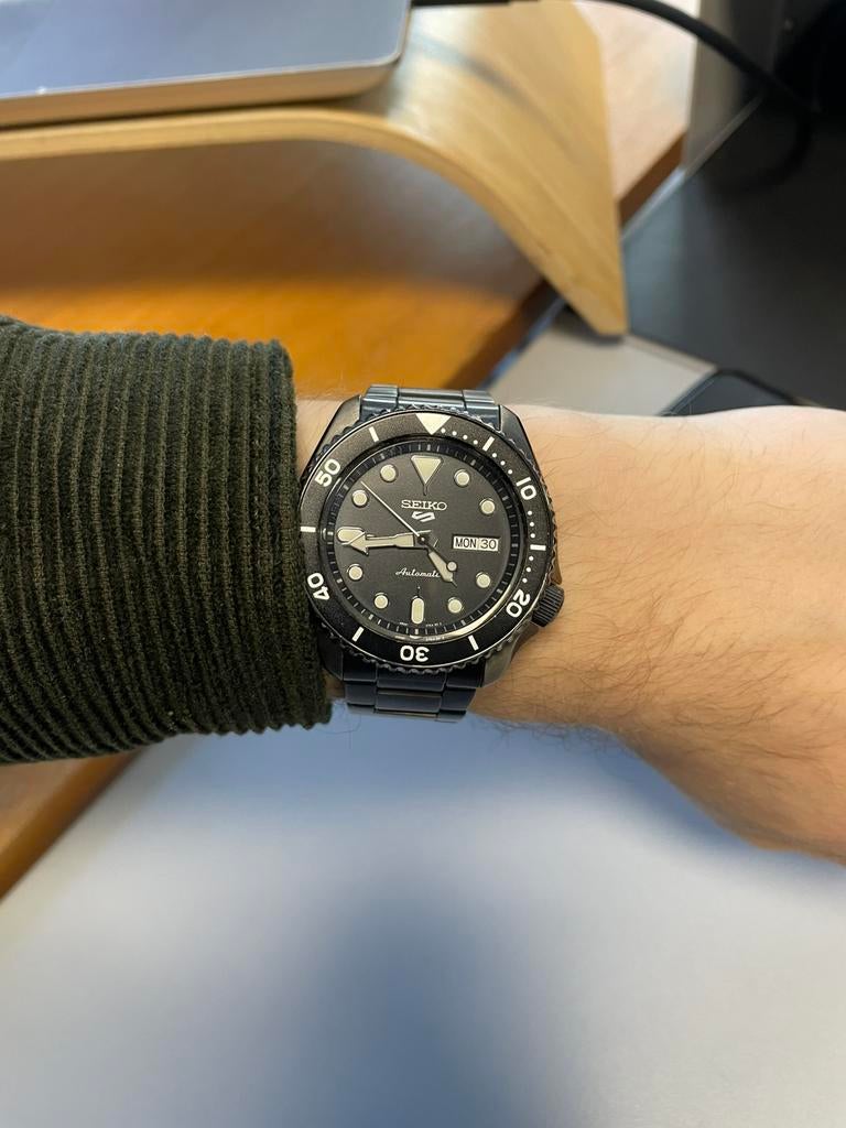 Seiko SRPD65K1, Staal, Ophalen of Verzenden, Zo goed als nieuw, Seiko