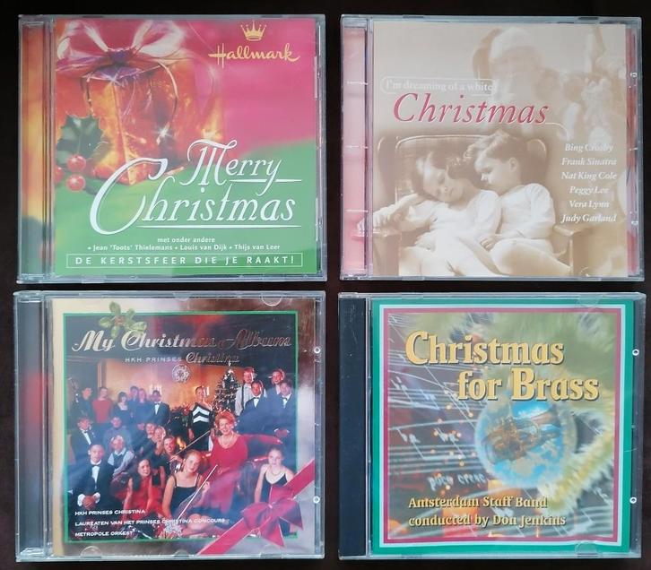 4 Kerst CD's, Cd's en Dvd's, Cd's | Kerst en Sinterklaas, Zo goed als nieuw, Kerst, Ophalen of Verzenden