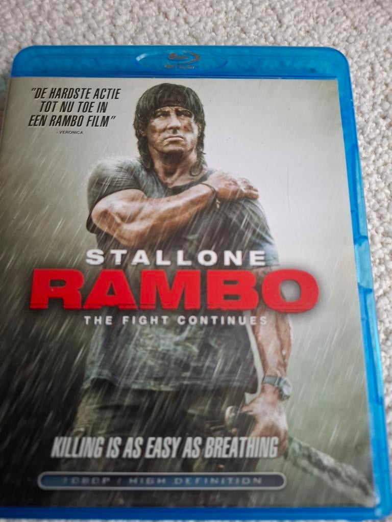 Rambo bluray, Cd's en Dvd's, Blu-ray, Ophalen of Verzenden, Zo goed als nieuw