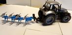 Lamborghini R8.265 Tractor  + 4 schaar Lemke wentelploeg, Ophalen of Verzenden, Zo goed als nieuw, Tractor of Landbouw, Overige merken
