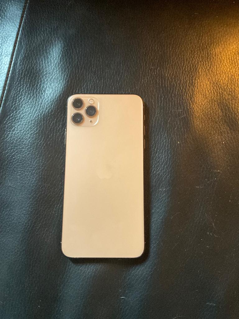 Goud kleurige  Iphone 11 pro max 256 gb, IPhone 11 Pro Max, Zo goed als nieuw, Zonder abonnement, Goud
