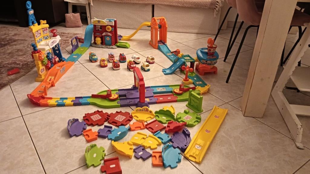 VTech Toet Toet Auto's Grote Speelset, Ophalen of Verzenden, Gebruikt