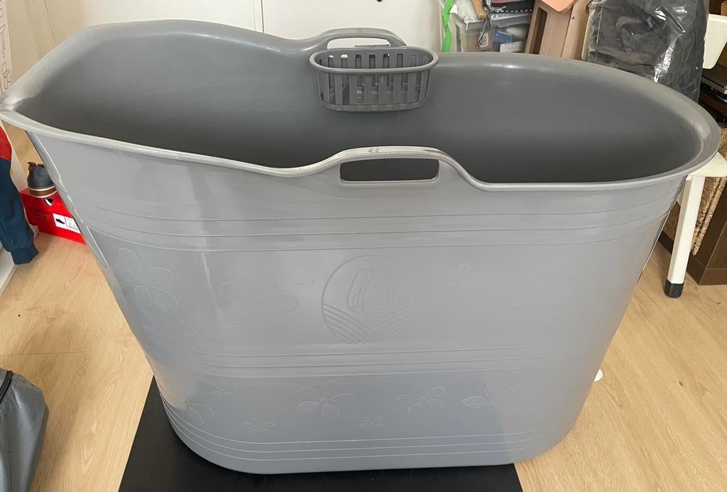 Verplaatsbaar zitbad voor volwassenen met losse afvoerslang, Ophalen, Overige typen, 50 tot 100 cm, Zo goed als nieuw