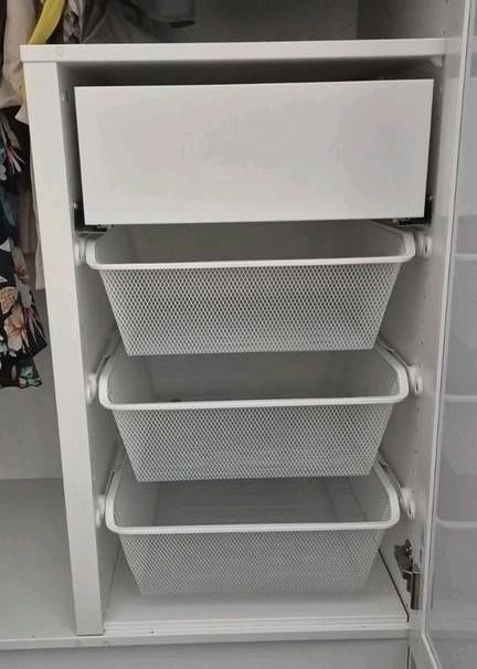 Ikea Pax element kledingkast met lade en draadmanden, Huis en Inrichting, Kasten | Kledingkasten, 100 tot 150 cm, 50 tot 100 cm