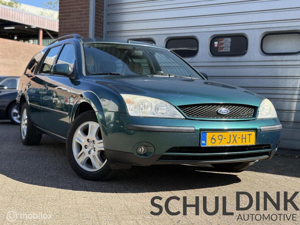 Ford Mondeo Wagon 2.0-16V Ghia TREKHAAK|AIRCO|CRUISE CONTROL, Voorwielaandrijving, 145 pk, 4 cilinders, Origineel Nederlands
