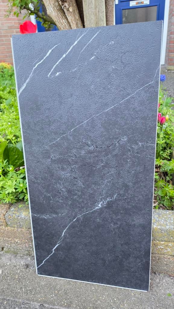 Wandpanelen, spc marmer look, kleur grijs, Doe-het-zelf en Verbouw, Platen en Panelen, Ophalen, Nieuw