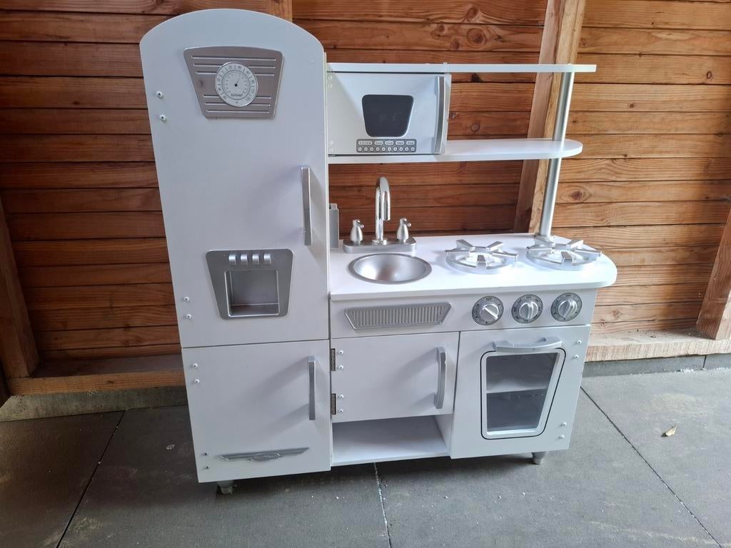 Kidkraft Vintage Speelkeuken - Wit, Ophalen of Verzenden, Gebruikt, Hout, Speelkeuken