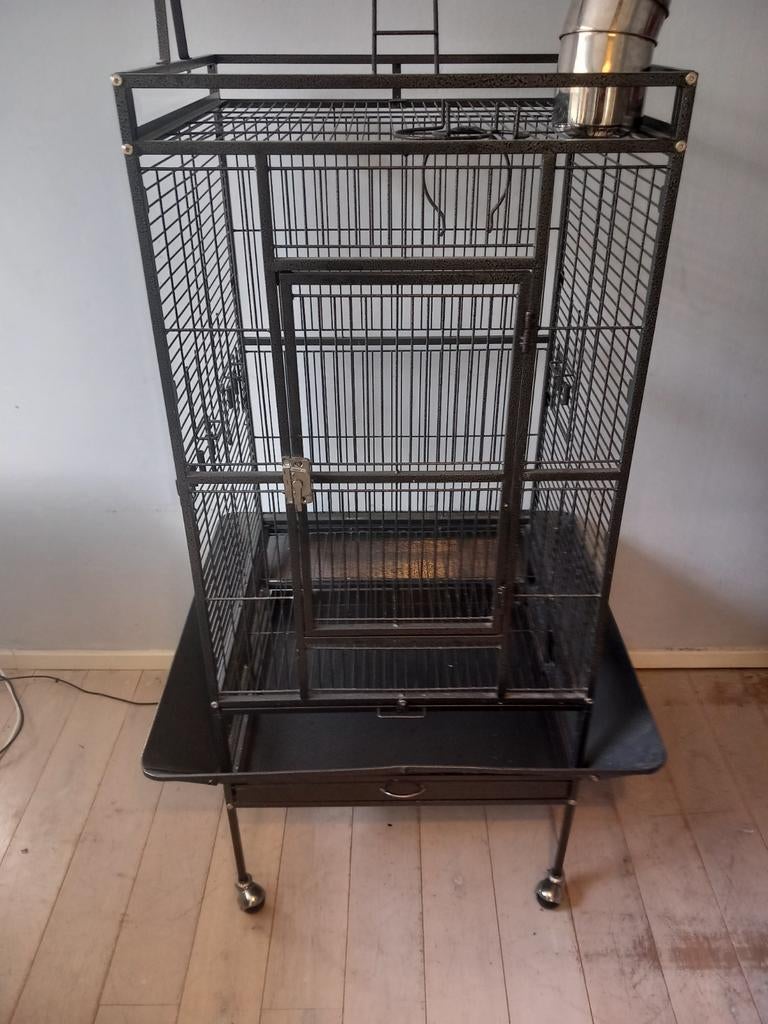 Vogelkooi, Ophalen, Gebruikt, Metaal, Vogelkooi