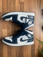 Jordan 1 mid Obsidian Blue, Kleding | Heren, Schoenen, Ophalen of Verzenden, Gedragen, Blauw, Sneakers of Gympen