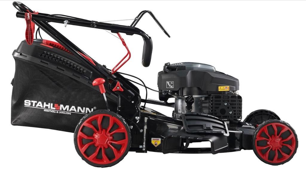 STAHLMANN Grasmaaier - BR532 op benzine, Ophalen, Cirkelmaaier, Zo goed als nieuw, 50 cm of meer