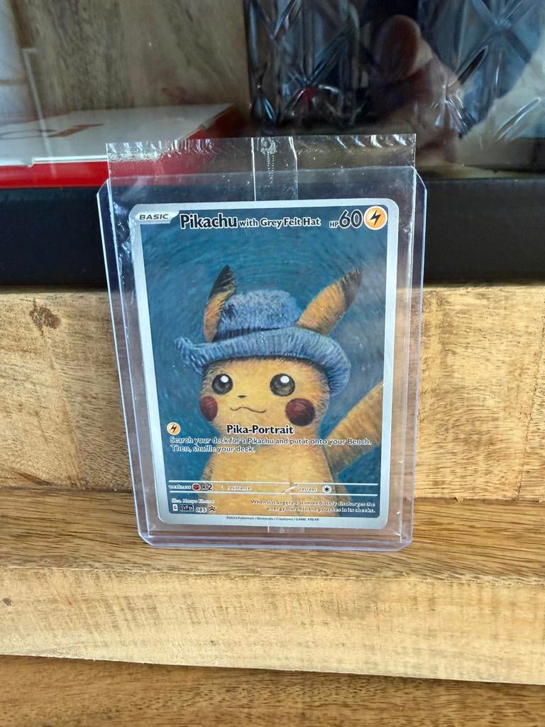 Pikachu van gogh, Ophalen of Verzenden, Nieuw, Losse kaart