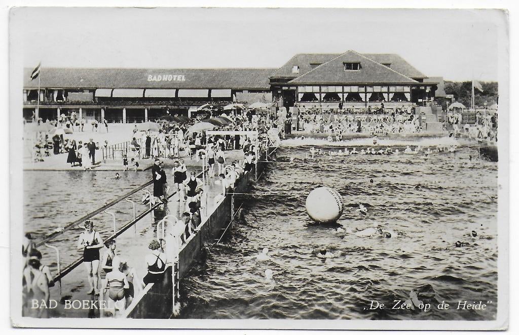 Bad Boekelo Ansichtkaart uit 1940 (B6674 ), Ophalen of Verzenden, 1940 tot 1960, Gelopen