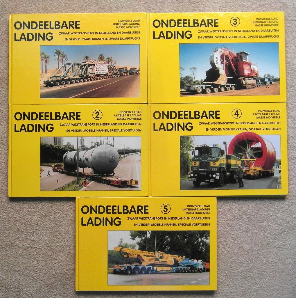 Ondeelbare lading -- Zwaar wegtransport Deel 1 t/m 5, Ophalen of Verzenden, Zo goed als nieuw, Tractor en Landbouw