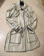 Fendi jas, trenchcoat, leer, leder, met riem, Nieuwstaat, M, Kleding | Dames, Maat 38/40 (M), Beige, Fendi, Ophalen of Verzenden