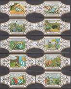 Sigarenbanden Asterix En de Belgen, Murillo 1d-10d wit-goud, Ophalen of Verzenden, Nieuw, Sigarenbandjes